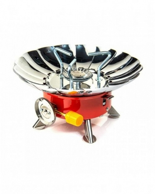 Портативний газовий пальник з вітрозахистом Вінниця - фото 1