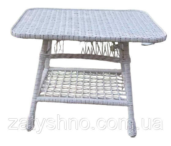Стол плетеный из лозы  белый Киев - изображение 1