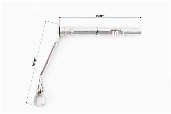 Вал приводу зчеплення + пружина (до нього кріпиться трос) СВ Київ