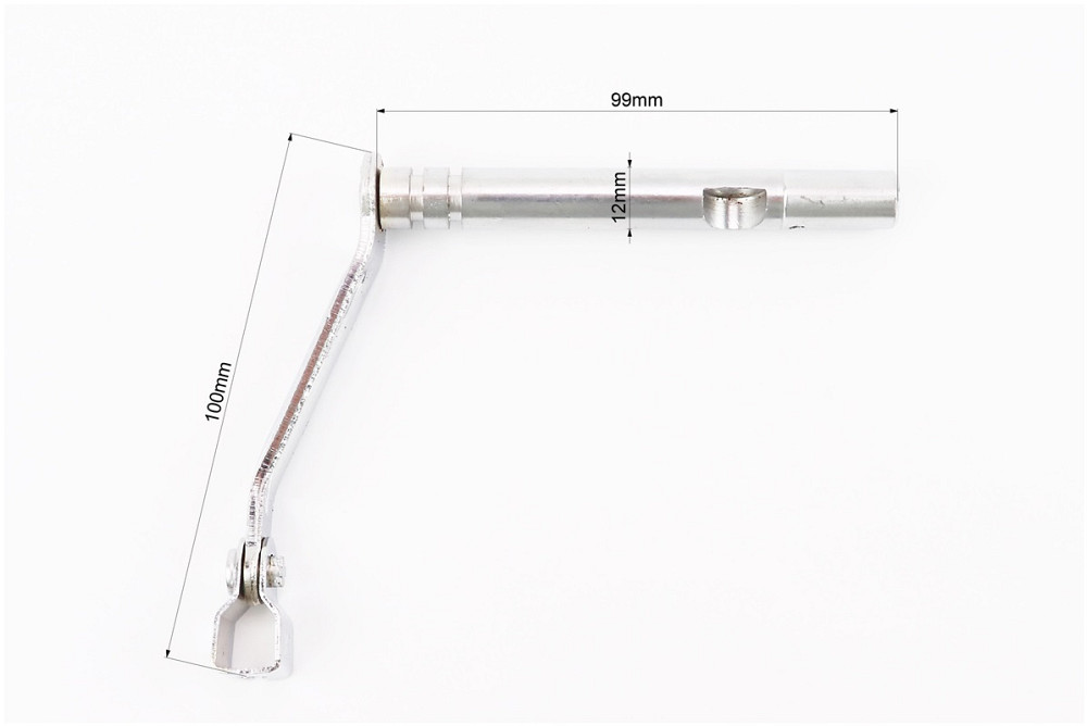 Вал приводу зчеплення + пружина (до нього кріпиться трос) СВ Київ - фото 2
