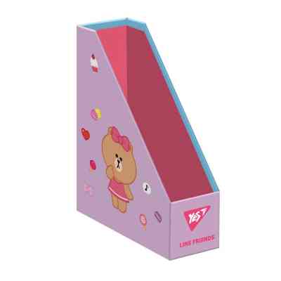 Лоток для паперів Yes Line Friends вертикальний, картон (450105) Вінниця