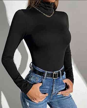 Жіночий утеплений базовий боді турецьке мікромасло з начосом Одеса