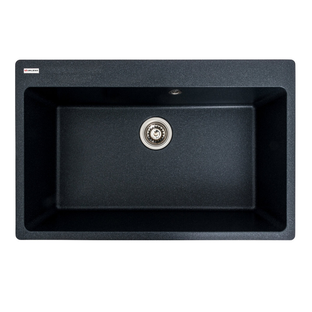 VALESO Гранітна мийка для кухні VALESO 7850 Bogema матова (антрацит) Коломыя - изображение 1
