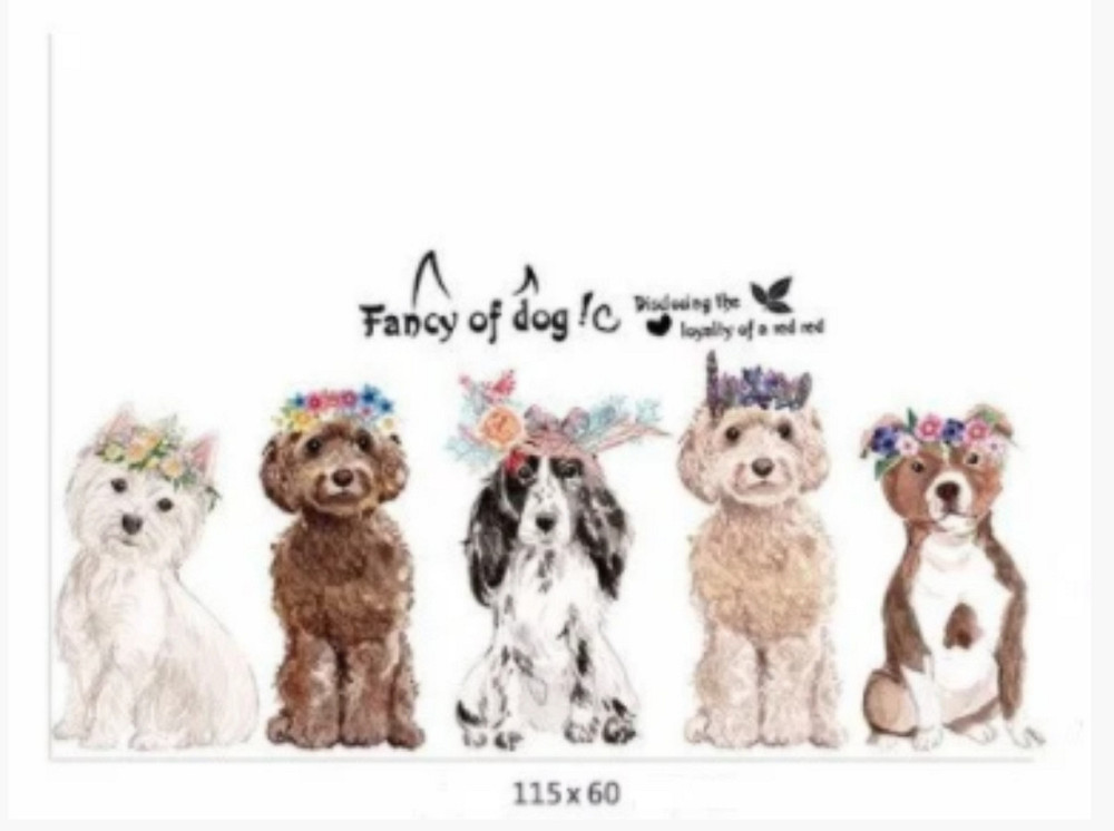 Декоративная наклейка Собачки Киев - изображение 3