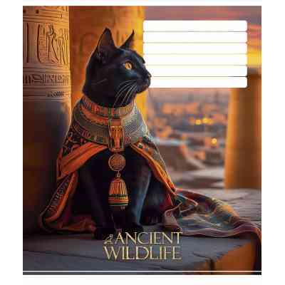 Зошит Школярик Ancient wildlife 24 аркуша лінія (024-3547L) Вінниця