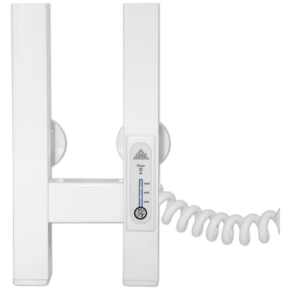 Електрична сушарка для рушників Laris Зебра ДУЕТ 80х1200 Е біла Київ - фото 5