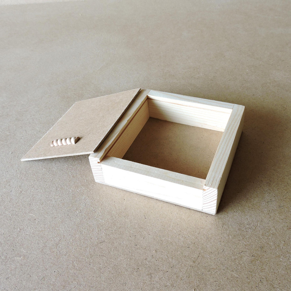 Пенал дерев'яний "Конвалія" 15х15х4см Миколаїв - фото 2