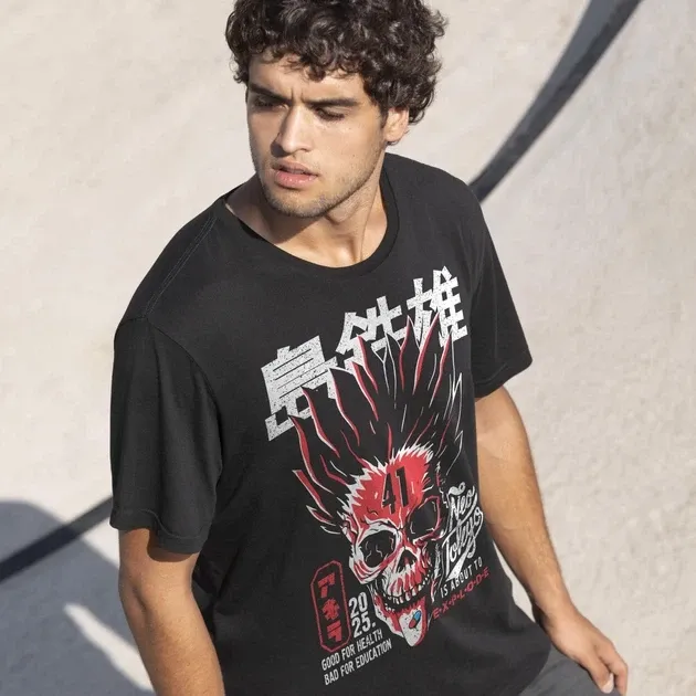 Футболка чоловіча з  принтом Акіра Dead Red Розмір 48 Anime1016 Дніпро - фото 4