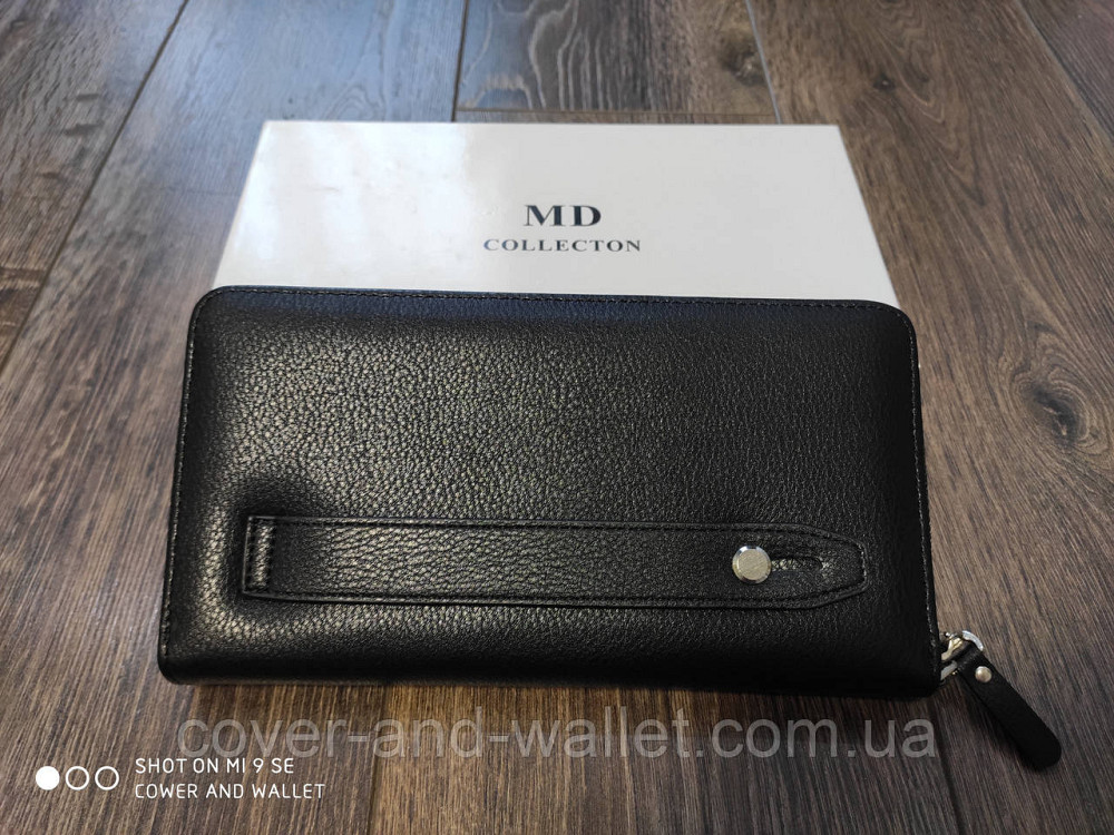 Мужской кошелек клатч на молнии с ремешком MD 277 Киев - изображение 6