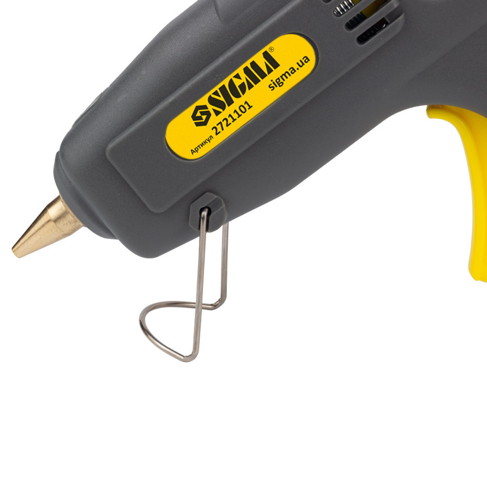 Пістолет термоклейовий з вимикачем Ø 11.2 мм 100(150)Вт SIGMA (2721101) Київ - фото 7