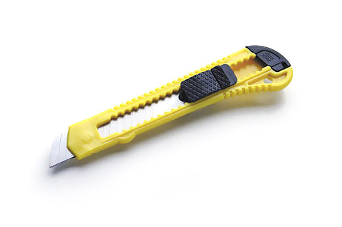 Ніж висувний 18 мм економ, автозамок СИЛА Рівне - фото 1