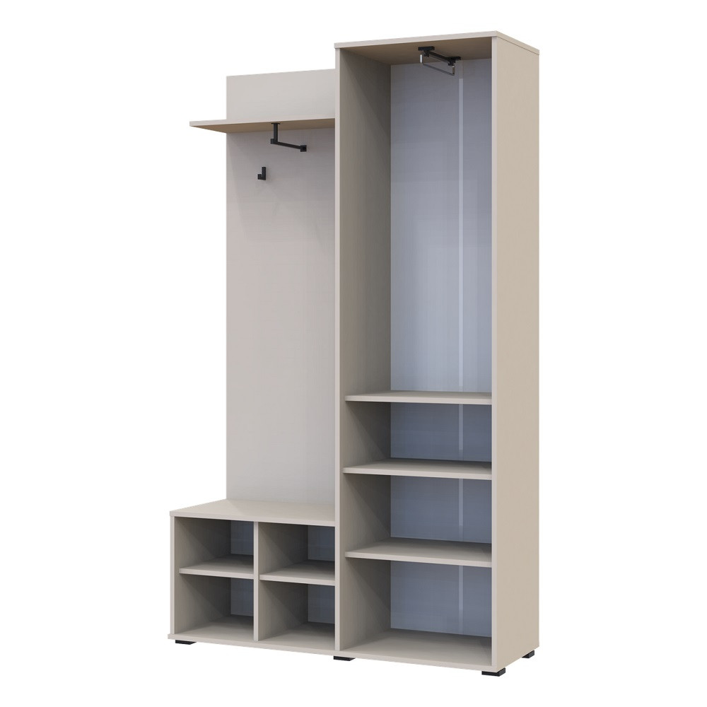 Прихожая Doros Дора Кашемир 1 ДСП/1 Зеркало 113.5х40х192 DRS-011780 (44900364) Львов - изображение 4