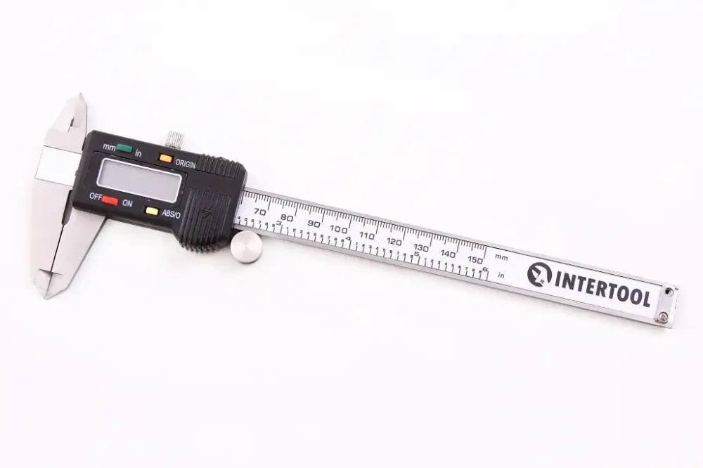 Штангенциркуль электронный Intertool 150мм в кейсе Винница - изображение 1