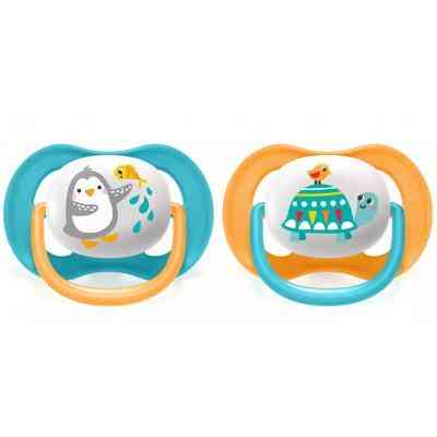 Пустышка Philips AVENT Ultra Air Animal для мальчиков 6-18 мес (SCF080/07) Винница