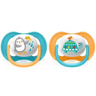 Пустышка Philips AVENT Ultra Air Animal для мальчиков 6-18 мес (SCF080/07) Винница - изображение 1