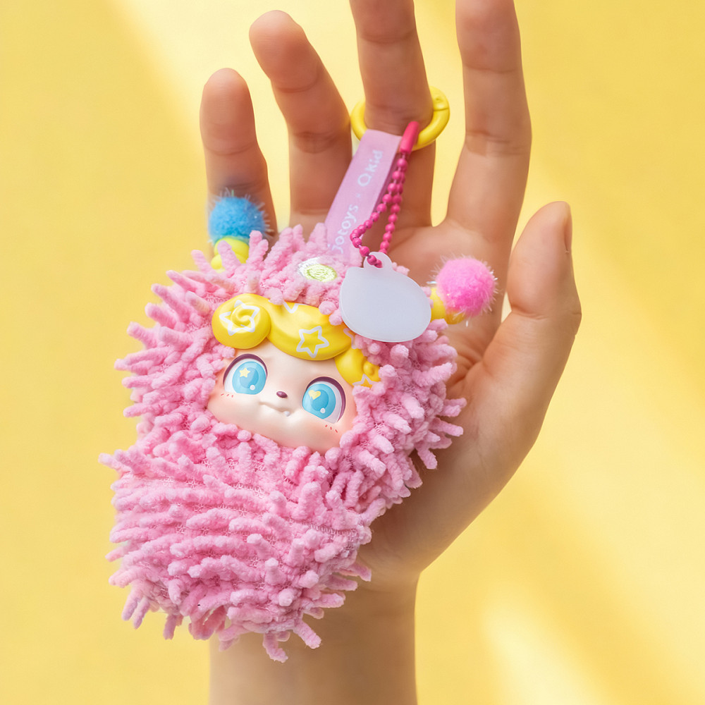 Колекційна м'яка іграшка з кільцем POP TOP JOTOYS серії Q.Kid - Космо-хвилі Дніпро - фото 20