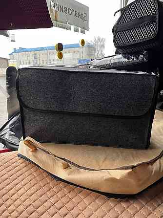 Сумка-органайзер в багажник авто, з фетру, сіра Київ