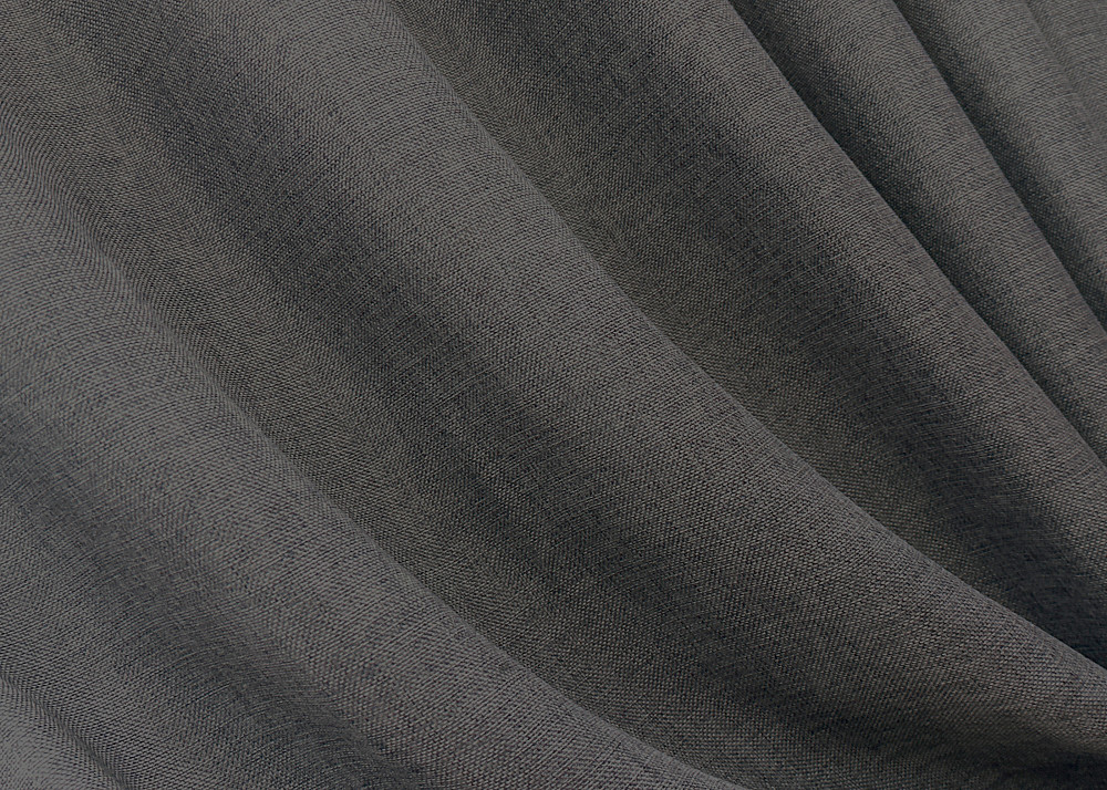 Комплект готовых штор VR-Textil Лен Мешковина № 1140ш Графитовый 150х285 см 2 шт (33-0633) Киев - изображение 6