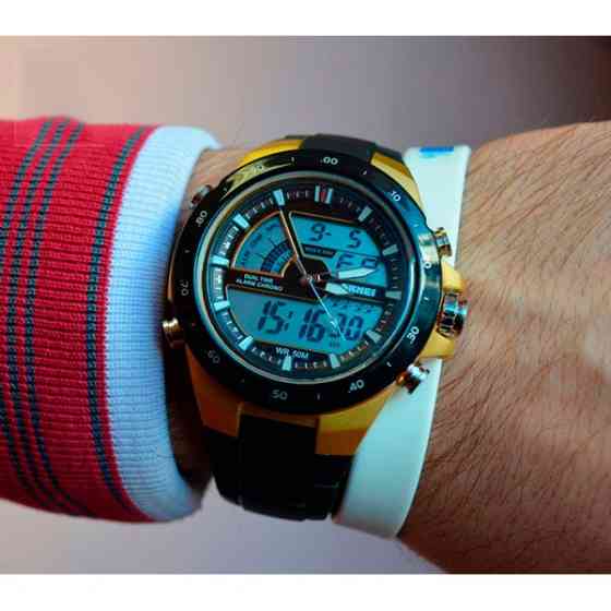 Спортивний годинник Skmei 1016 gold Вінниця