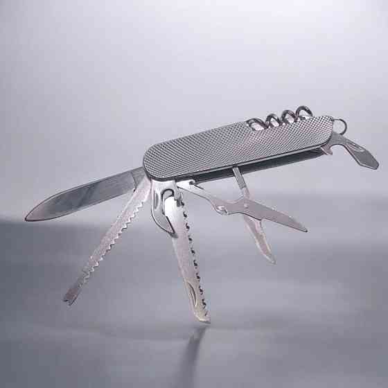 Мультитул швейцарский нож A775 Серебро Днепр
