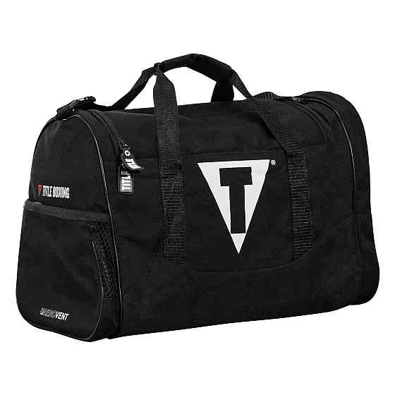 Спортивна сумка TITLE Boxing Individual Sport Bag Black Каменское