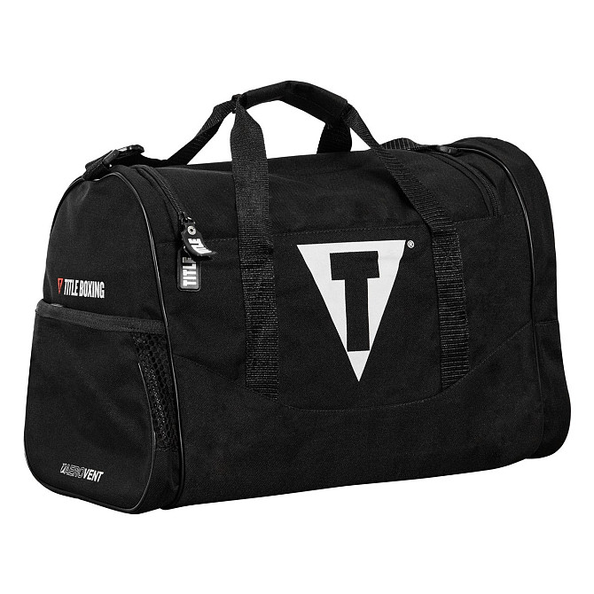 Спортивна сумка TITLE Boxing Individual Sport Bag Black Каменское - изображение 3