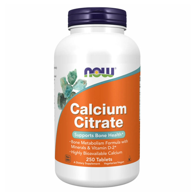 Кальций цитрат NOW Foods Calcium Citrate 250 таблеток Луцк - изображение 1