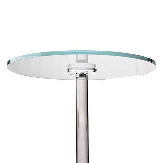 Тортівниця скляна на високій ніжці 30×70 см кругла підставка для торта, капкейків HP-4-89L Коломия