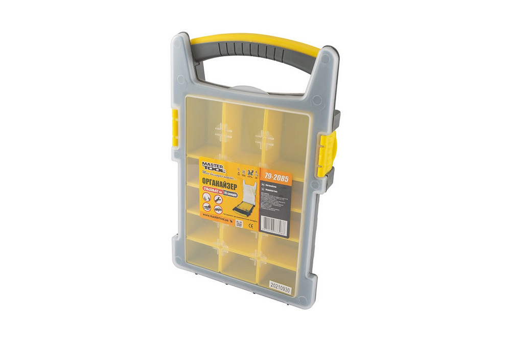 MASTERTOOL Органайзер MASTERTOOL з ручкою 8.5" 210х338х62 мм 15 секцій 79-2085 Коломия - фото 8