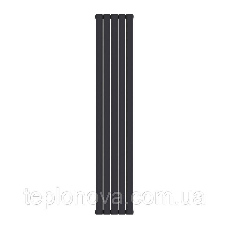 Дизайнерский радиатор 1800/340 (мм) чёрный мат IDEALE VITTORIA (универсальное подключение) 12 5/1800/340 Черновцы - изображение 1