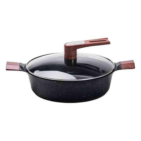 Набір для приготування з антипригарним покриттям 4 предмети, чорний HP33531B Коломия