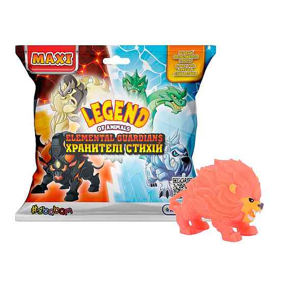 Стретч-іграшка у вигляді тварини серії Legend of animals Максі – Хранителі стихій Дніпро