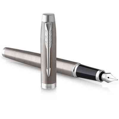 Ручка перьевая Parker IM 17 Stainless Steel CT FP F (26 211) Винница