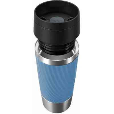 Термокружка Tefal Travel Mug Classic Twist, 360мл, нержавіюча сталь, блакитний (N2024510) Винница