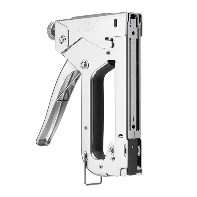 Степлер будівельний INTERTOOL RT-0107, під скобу 11,3×0,7×4-14 мм, хром, STORM Степлер для будівництва та оббивки Львів - фото 6