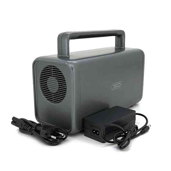 Портативная зарядная станция XO-PSA-300W мощностью 300W, (230Wh/ 72000mAh), Output:1AC+ 3DC+ 2USB+ 1Type-C, Black Киев