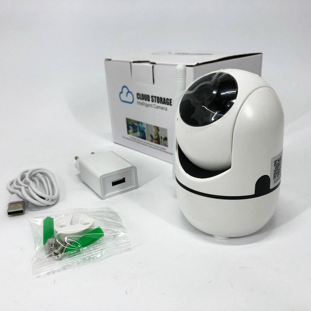 Камера відеоспостереження для дому квартири WiFi, Камери спостереження поворотні, Поворотна wifi камера TZ-30 Львів - фото 7