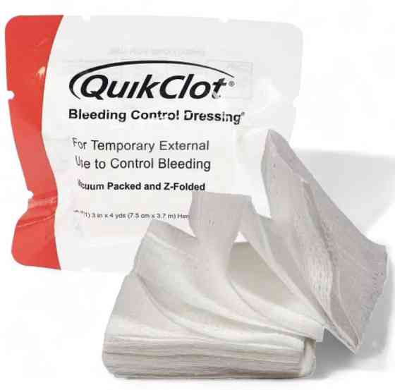 Краво-пас Combat Gauze Quick Clot Київ