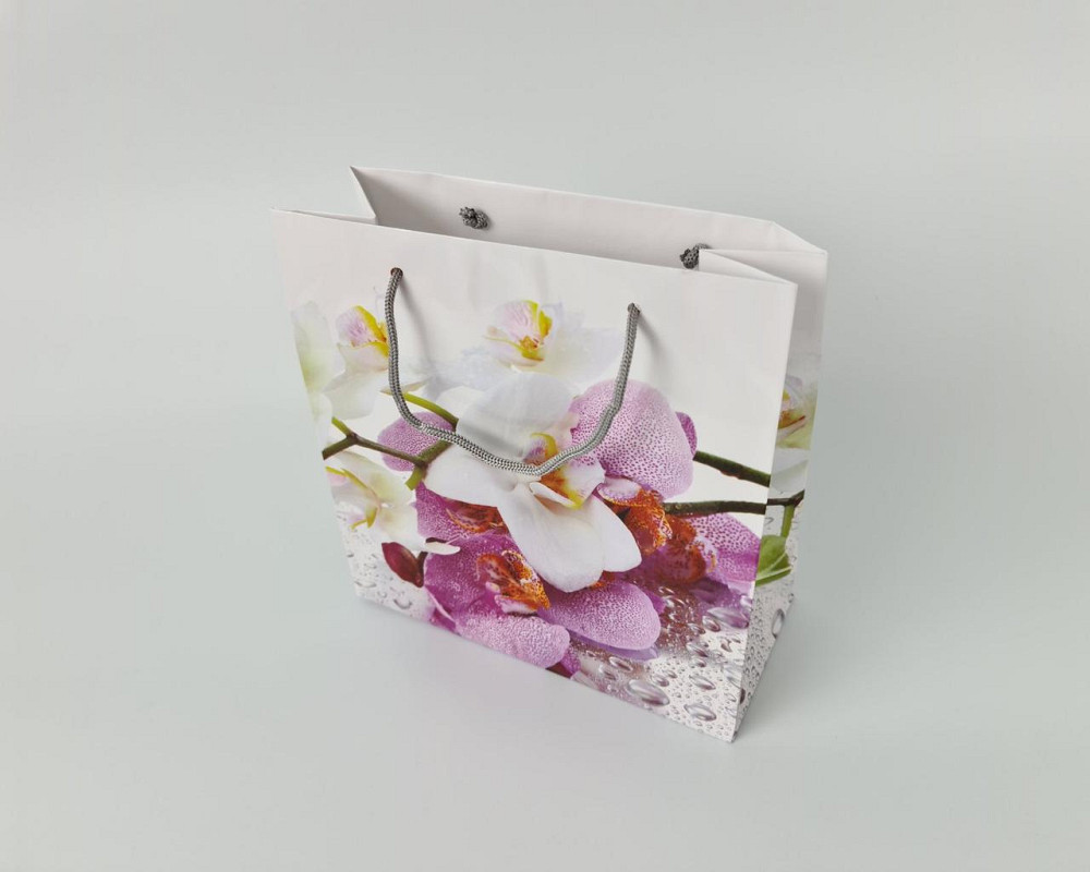 Пакет паперовий подарунковий квадратний 23*24*10 (артKV-034) (12 шт.) Харків - фото 3