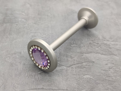 Підхват для штор Orvit Містраль 130 х 50 мм Сатин (6989226) Львів - фото 1