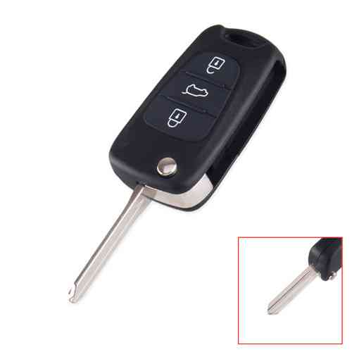 Викидний ключ KIA, корпус під чіп, 3 кнопки, автоключ HY14, смарт ключ, корпус для заміни Київ