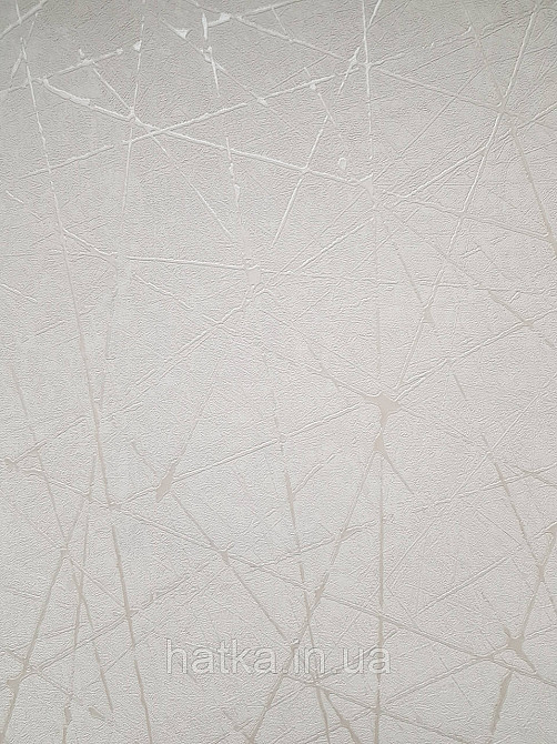 Шпалери вінілові на флізеліні AS creation Attico 1.06х10 абстракція смуги структурні білі молочні 3д Київ - фото 2