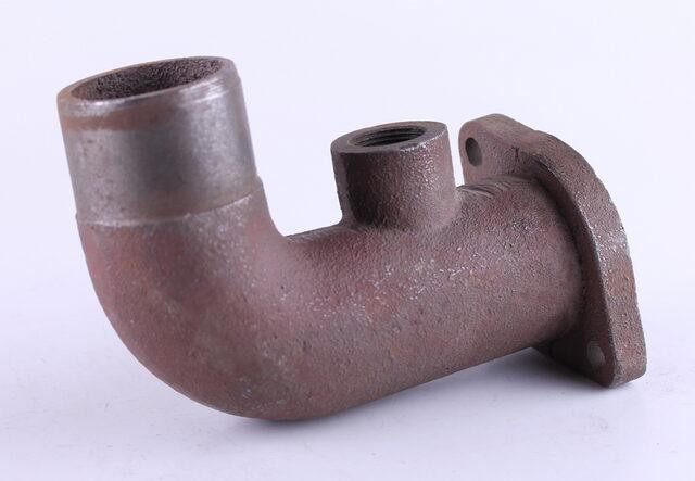 Труба соединительная впускного коллектора двигателя KM385BT минитрактора Мукачево - изображение 3