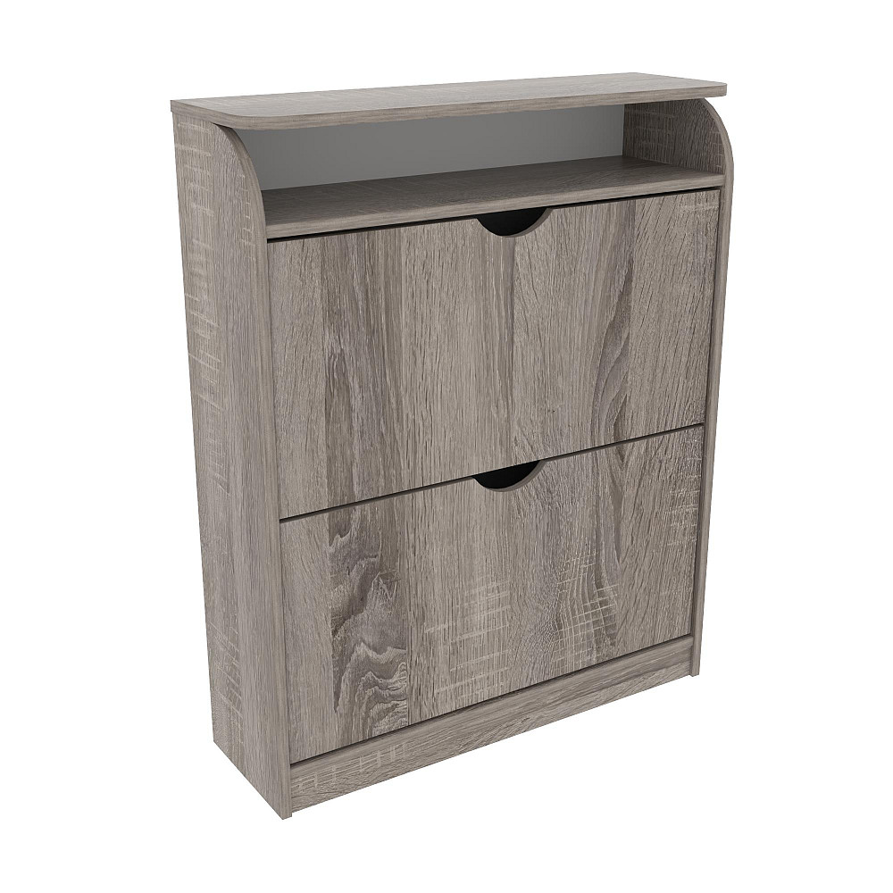 Тумба для обуви №1, Дуб Сонома Трюфель, 800/250/1000 Львов - изображение 1