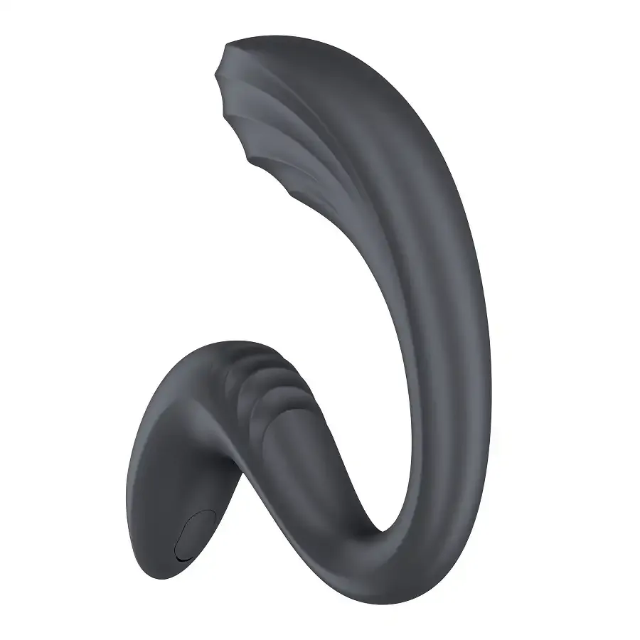 Вагінально-кліторальний вібратор Satisfyer G for Goddess 3 Dark Grey, 2 мотори Львів - фото 2