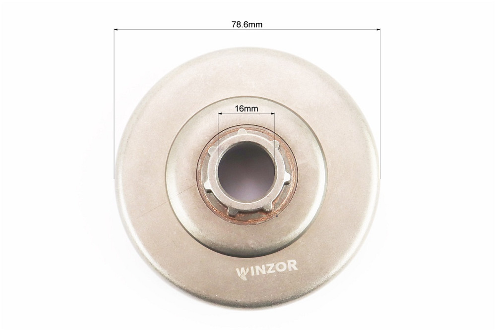 Тарілка зчеплення + зірка 3/8-7 MS-290/310/311/390/391 + підшипник+мастило Київ - фото 3