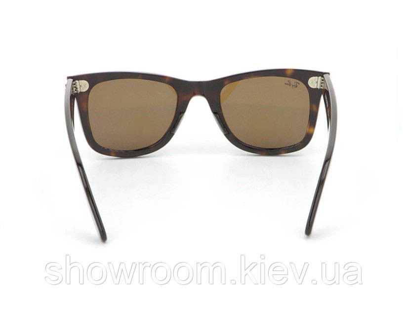 Женские солнцезащитные очки в стиле RAY BAN Wayfarer 2140-902/57 LUX Киев - изображение 4