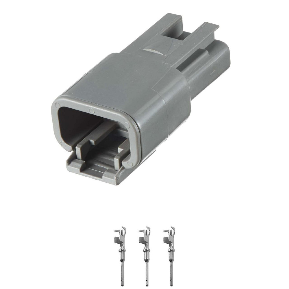 Роз'єм конектор 3-кон., Спецтехника, DTM04-3P, DEUTSCH Америка, Британия, Германия Багато CAT, JCB, MAN 40413 Київ - фото 1