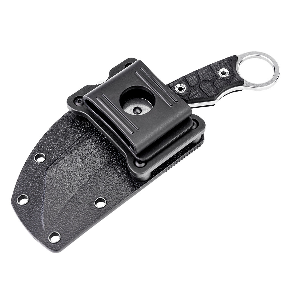 Ніж фіксований туристичний Ruike FS68, (8.6 см) 14C28N / G10 чорний Киев - изображение 15