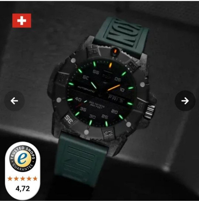 Часы мужские Reloj Luminox Sea XS.3877 Киев - изображение 6